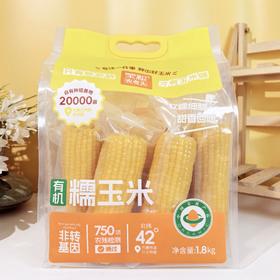 【蒙粮农老头】有机黄糯玉米 内蒙沙土地 只有够新鲜 才有玉米味 非速冻 非转基因