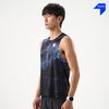 内道风行印花风洞坎肩男款越野跑步运动散热透气轻量坎肩 商品缩略图3