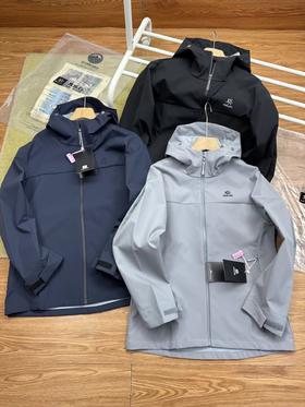 F032007秋冬新品宽松防风保暖户外运动休闲男女同款连帽外套