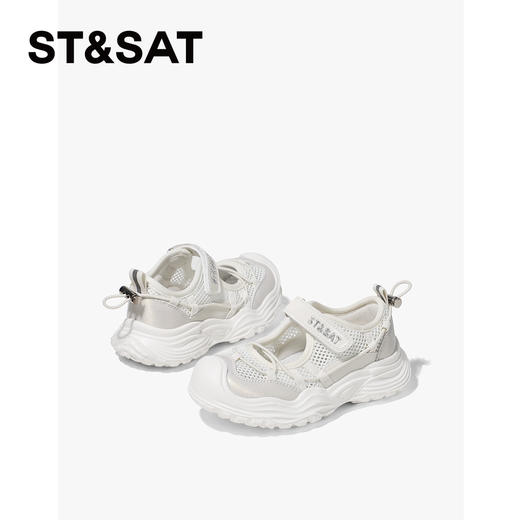 【童鞋】星期六包头防撞透气网面女童玛丽珍SSE2191L3X 商品图6