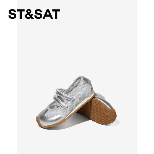 【童鞋】星期六芭蕾风甜酷女童运动玛丽珍SSE2191L35 商品图1