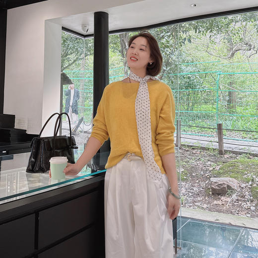 （真丝浮力）火桐hooton 桑蚕丝波点飘带丝巾 商品图5