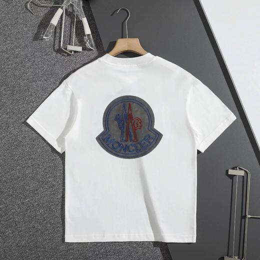 F032054早春新款舒适透气休闲简约百搭刺绣字母纯棉T恤 商品图9