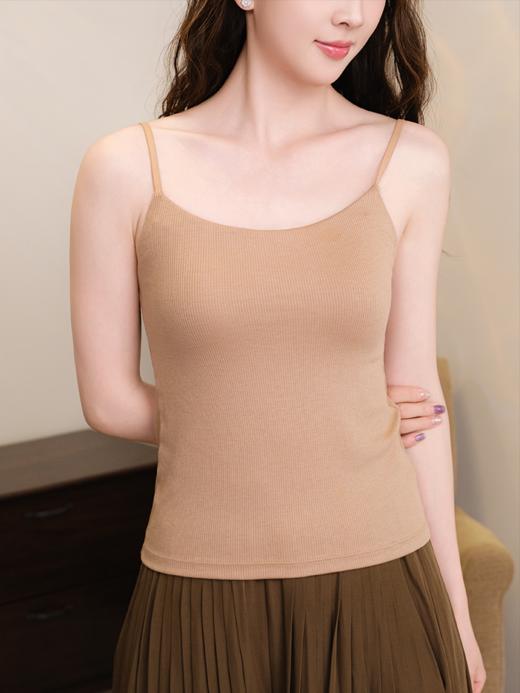 桑蚕丝混纺吊带（螺纹）ACG1BRA114 商品图5