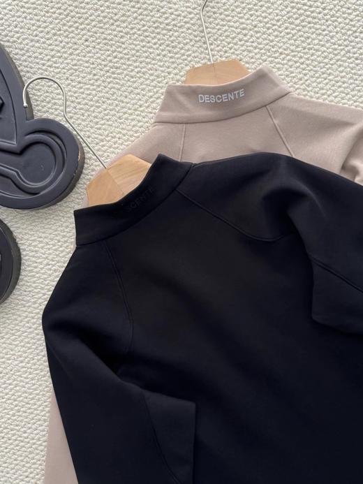 F0320108兼顾运动灵活与日常穿搭男士长袖半拉链贴身保暖针织衫 商品图6