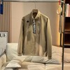 F0320132时尚户外休闲针织立领口袋激光冲孔防风防雨夹克外套 商品缩略图4