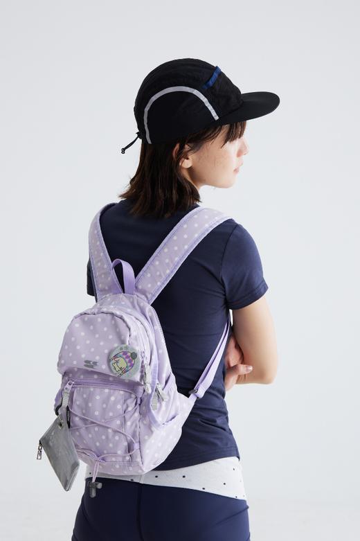 CryingCenter波点尼龙野餐登山包防泼水户外双肩书包小号中号 商品图2