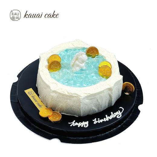 烤爱岛·海岛财富池  法式慕斯蛋糕·岛屿艺术系列 下午茶聚会生日节日【仅限深圳同城配送】 商品图4