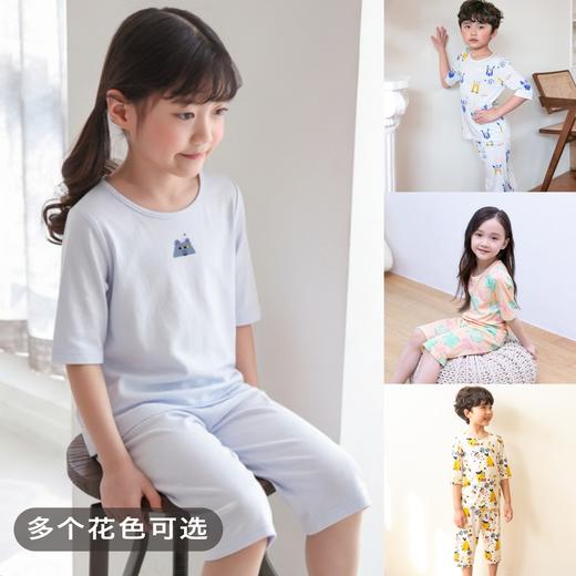origmoimoi丝麻棉七分套【品牌直供】春夏丝麻棉7分家居服套装 商品图7