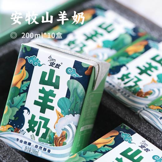 安牧山羊奶 | 天然牧场优质奶源 无菌脱膻技术 奶香浓郁顺滑 润滑醇香 营养加倍好吸收 好喝不上火 商品图0