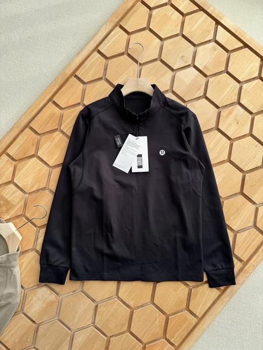 F032070日常通勤拉链长袖设计快干吸湿男士运动休闲卫衣 商品图6