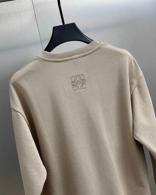 F032040春季新款时尚休闲日常百搭柔软轻肤圆领长袖卫衣 商品图9