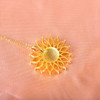 【黄水晶轻奢耳钉/项链】S925银时尚向日葵饰品送女生日节日礼物JE25053/JP25053-水晶CC 商品缩略图11