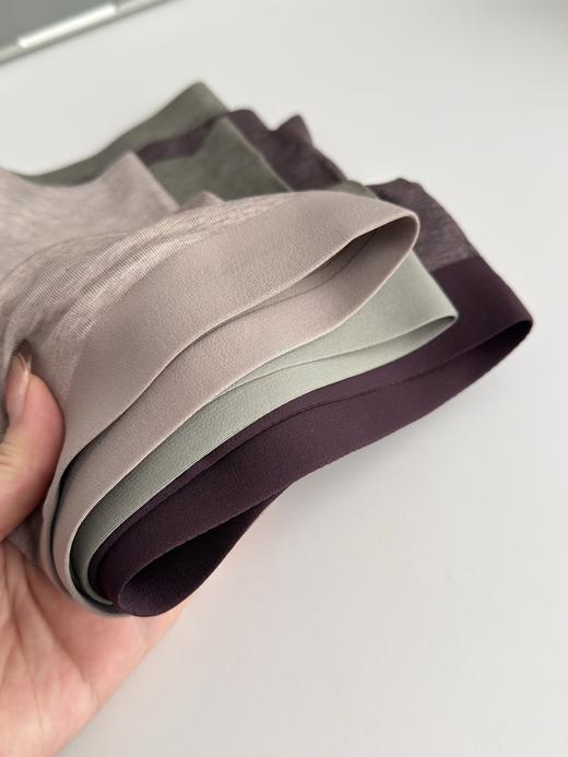 二店z 【一组3条】是蚕丝底裆哦！Cvien•k60S兰精莫代尔一片式无痕男内裤 商品图14