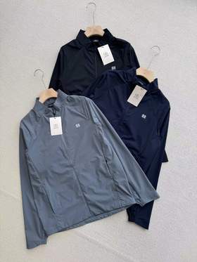 F0320103简约立领设计舒适有型针织夹克夏季立领男士外套