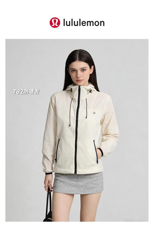 F032046春夏新款女士宽松版梭织防泼水冲锋款防晒衣 商品图9