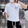百搭欧货夏季男士短袖t恤帅气嵌花烫钻百搭体恤宽松时尚潮男上衣   JYYP-G3#阔版 商品缩略图3