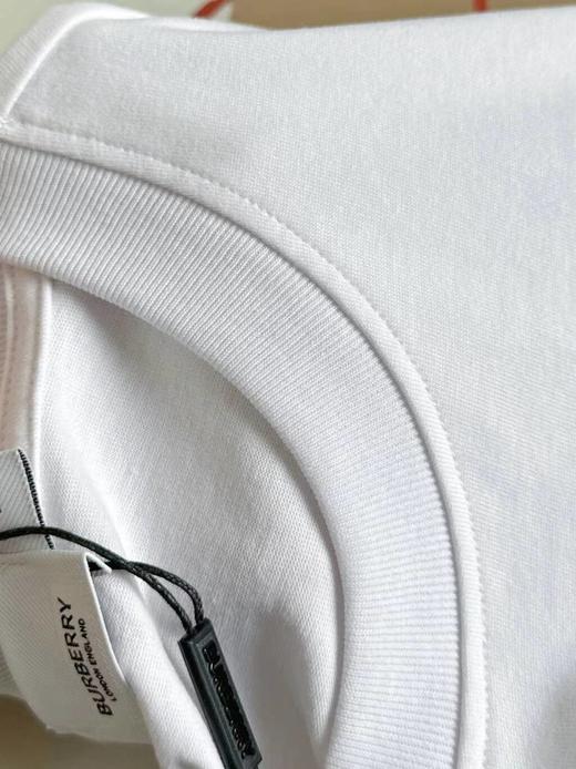 F032092春夏新品简约纯色宽松圆领刺绣情侣款短袖T恤 商品图13