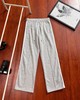 F032014新款休闲复古百搭透气舒适微弹直筒阔腿裤长裤 商品缩略图5