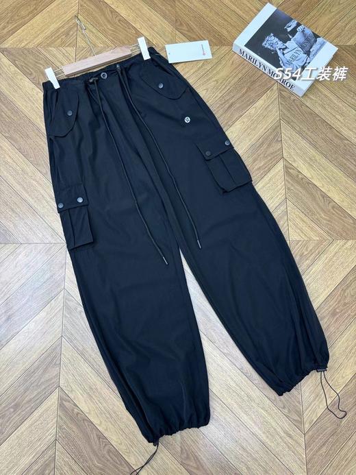 F032050春夏新款时尚简洁百搭防晒速干工装宽松版型长裤 商品图6
