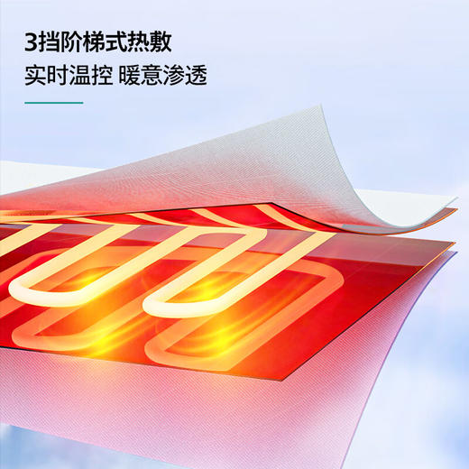 飞利浦（PHILIPS）腰部按摩器无线轻薄贴肤热敷暖腹护腰仪大姨妈生理期痛经腰酸疼腰带送女友老婆妈妈实用礼物PPM3301B 轻薄隐形按摩 商品图2