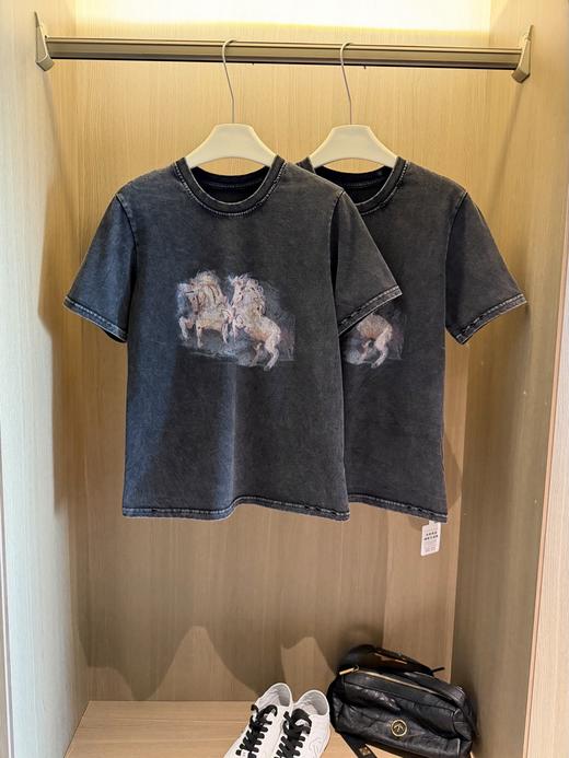 Mo*飞马烫钻水洗T 商品图9