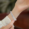 【天然白水晶手链】周六（3.21）中午12点开始 S925银彩宝轻奢礼服首饰品送女生节日礼物JT25016-12-水晶CC 商品缩略图3