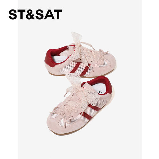 【童鞋】星期六芭蕾风蝴蝶结女童休闲德训SSE2192L1D 商品图5