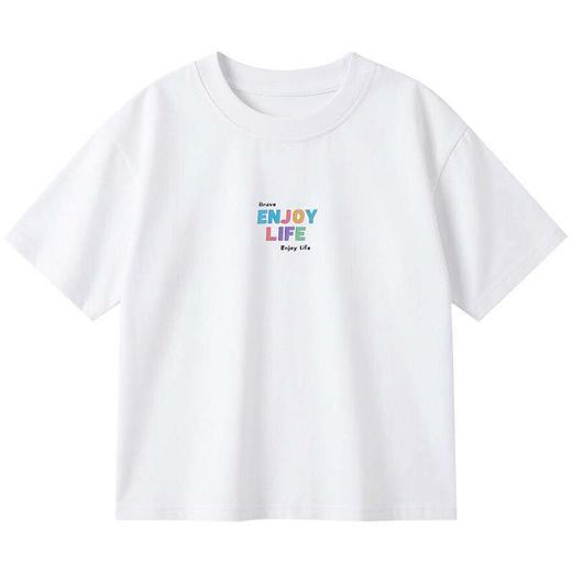 男童2026夏季新款童装潮范字母印花短袖T恤中大童夏装衣服    FY-H6ba17 商品图4