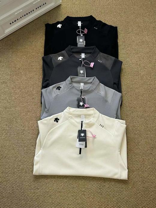 F0320118吸湿排汗急速快干四面高弹日常休闲春秋系列轻量男士圆领套头上衣 商品图0