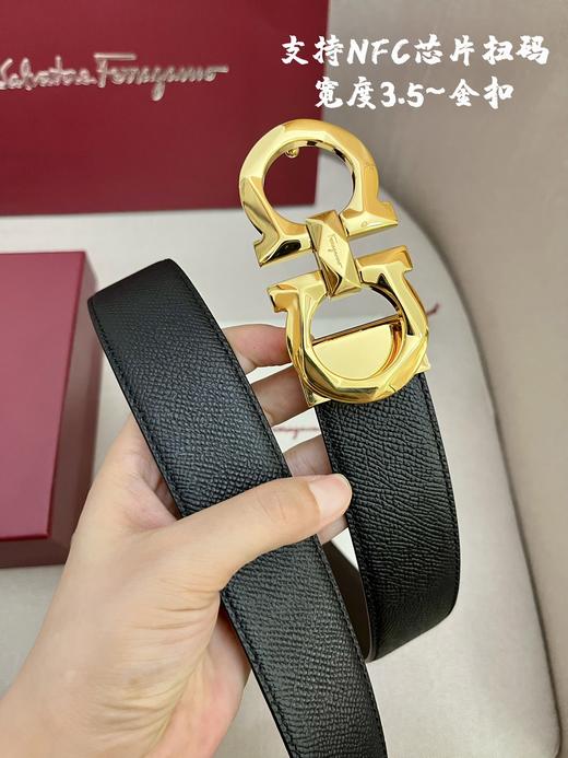 菲拉格慕 新款纯钢扣 3.5cm（GD） 商品图5