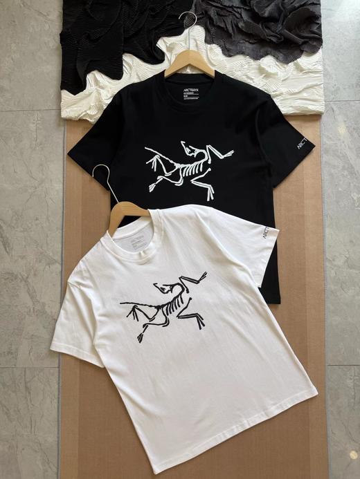 F032058夏季新款情侣款短袖宽松版型上身百搭显瘦T恤 商品图0