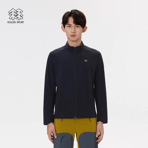 F0320103简约立领设计舒适有型针织夹克夏季立领男士外套 商品图11