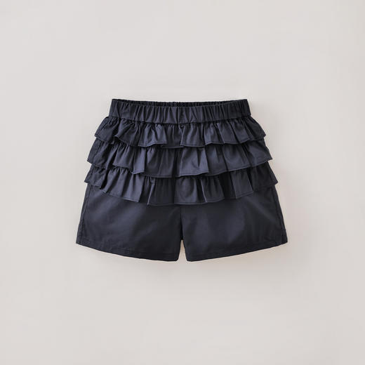 马克珍妮甜美花边女童纯棉短裤2026年夏装新款560738 商品图2