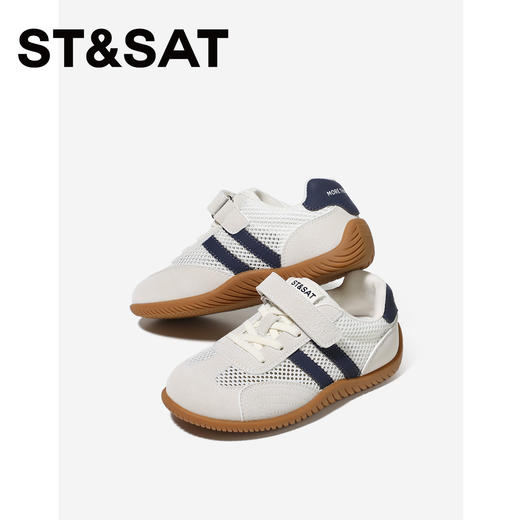 【童鞋】星期六休闲魔术贴透气男女童德训鞋SSE2192L3S 商品图2