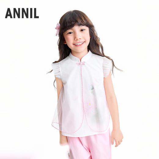 【实体店同款】女童套装夏季新款安奈儿童装AG621263 商品图1