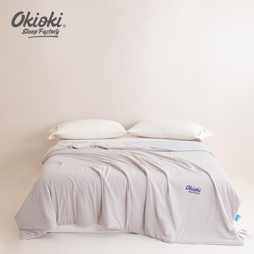 新西兰进口OKIOKI 冰丝凉感深睡被 透气排湿 不闷不粘 3色可选 商品图10