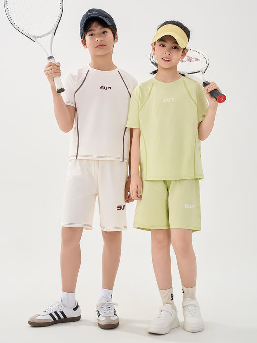 【秒杀】【5款可选】儿童背心、长袖、短袖套装、家居服套装，全都有S1065 商品图4