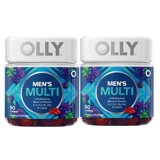 临期特惠 2瓶  OLLY男士复合维生素软糖90粒*2瓶  A-5872（效期26-9） 商品图0