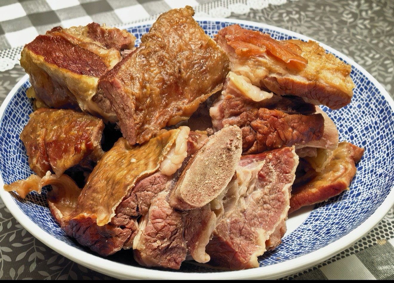 自制熏牛排（生1.5㎏/包）