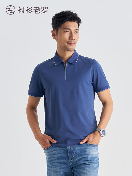 高尔夫08短袖Polo衫抗菌凉感拉链polo衫265G7P939S[门店专款] 商品图2