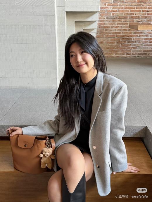 LC珑骧 牛皮新款Le Pliage Xtra 水桶包休闲单肩包斜挎包 Z-15888 商品图7