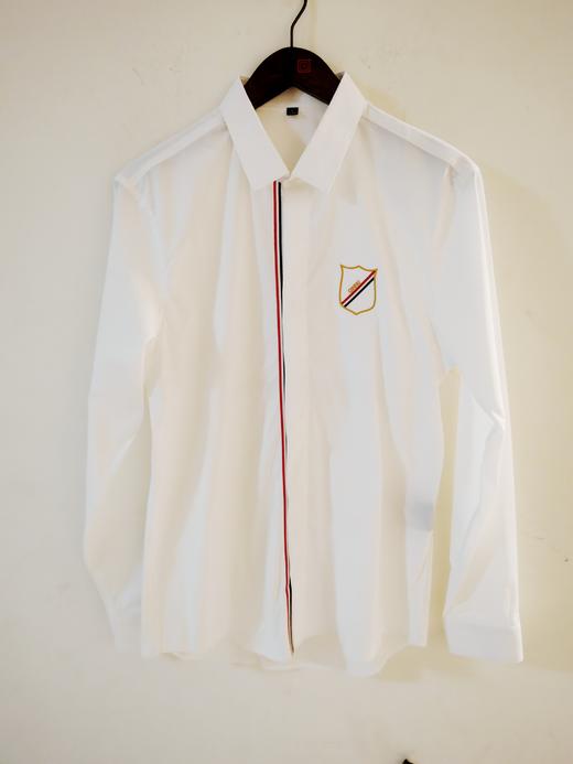 男士修身天丝棉长袖商务男衬衫 商品图1