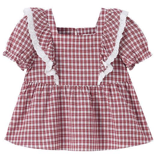 【实体店同款】女童短袖上衣夏季新款安奈儿童装AG621231 商品图6