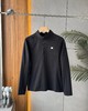 F032001春秋新款男款立体弹力运动内搭户外休闲半拉链薄绒打底衫长袖 商品缩略图2