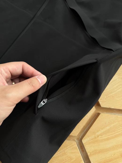 F032065日常通勤立体剪裁下摆前短后长户外运动夹克软壳冲锋衣 商品图10
