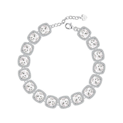 【天然白水晶手链】周六（3.21）中午12点开始 S925银彩宝轻奢礼服首饰品送女生节日礼物JT25016-12-水晶CC 商品图5