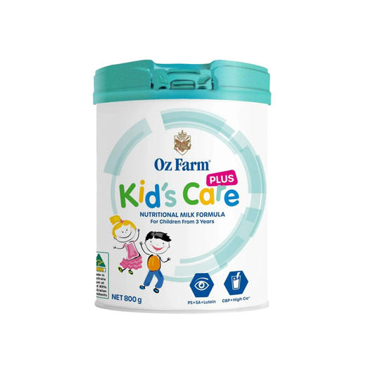 【保税】澳大利亚 澳滋（Oz Farm）儿童成长plus升级版配方奶粉(3岁以上）800g/罐 商品图2