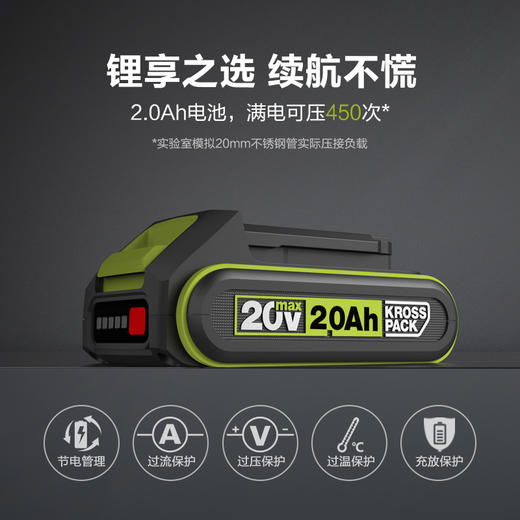 20V 管道压接钳WU111.9 商品图4
