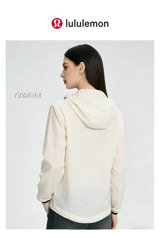 F032046春夏新款女士宽松版梭织防泼水冲锋款防晒衣 商品图11